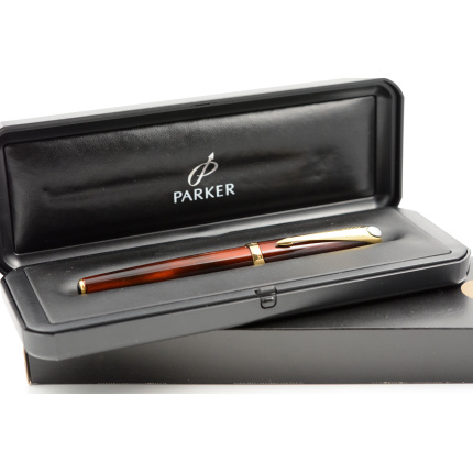 Vintage-Parker-Fountain-pen-Ellipse-Copper