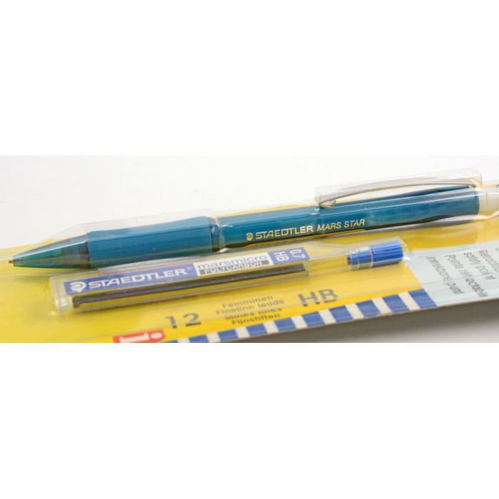 Vintage Staedtler Mars Star 779 0,7 mm Druckbleistift Blau