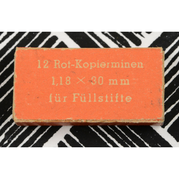 Vintage A. W. Faber 3/62 1,18 mm Farbkopierminen Rot – Bild 3