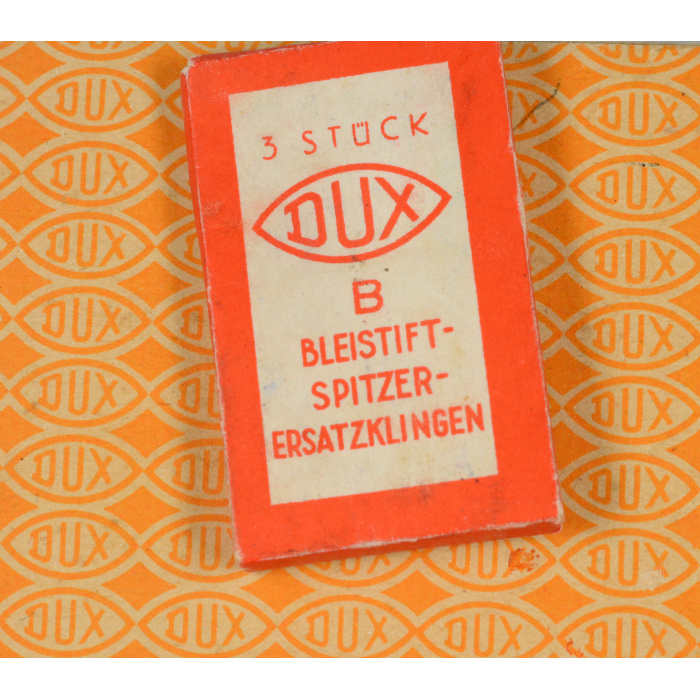 Vintage-Dux-Bleistiftanspitzer-Ersatzklingen-B