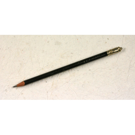 Vintage-A-W-Faber-Bleistift-Metallende