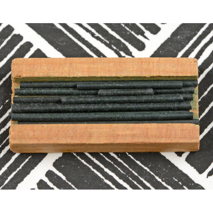 Vintage A W Faber Füllstiftminen Grün 3 Vintage A. W. Faber 3/64 1,18 mm Farbkopierminen Grün – Bild 3