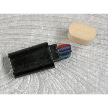 Vintage-Eberhard-Faber-Mehrfarbstiftschreiber-Minen