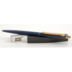 Vintage-Montblanc-SL-Slime-Line-Kugelschreiber-Blau