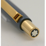 Vintage Montblanc SL Slim Line Kugelschreiber Blau – Bild 4