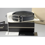 Montblanc-Guertel-aus-Leder-in-Blau-mit-hufeisenfoermiger-Schliesse-123888