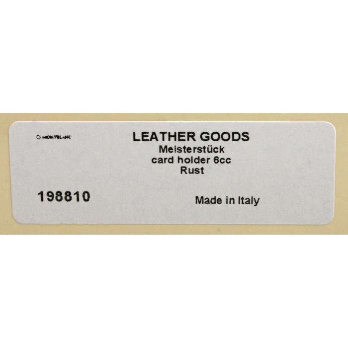Montblanc Meisterstück Etui 6 cc 198810 4 Montblanc Meisterstück Kartenhalter 6 CC 198810 – Bild 4