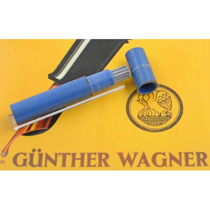 Vintage-Pelikan-Farbminen-Blau-fuer-Drehstifte