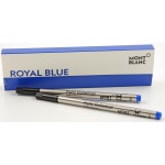 Montblanc-2-Rollerball-Minen-mittelbreit-Royal-Blue